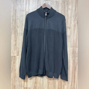 NEW Brax Jake Zip Up Merino Wool Blend Sweater Jacket